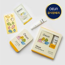 OEUN 오은 키즈 수딩 키트 유아 징크 크림 15g+수딩 패치 32ea+꾸미기 스티커