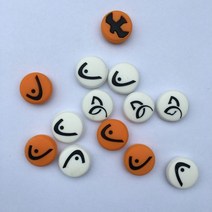 테니스훈련 테니스 라켓 진동 감쇠기를 감소시키는 2pcs 충격 흡수 장치, 02 WHITE