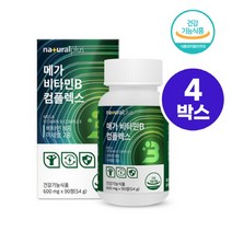 비타민B 컴플렉스 비타민비 군 비오틴 엽산 나이아신 함유, 90정 x 4개