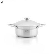 신영스텐 국산 IH 인덕션 소울돔 편수냄비 양수냄비 편수 전골냄비, 5/양수냄비 22cm