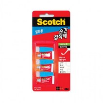 3M 일회용 순간접착제 AD119 젤타입 풀 접착 접착제 본드 순간본드 강력접착제, 단품