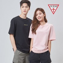 [게스] 유니 스티치포인트 세미오버 CP싱글 반팔티 NM2K0570