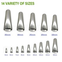 14pcs 스테인레스 스틸 코크 노즐 애플리케이터 코킹 피니셔 접착제 실리콘 실란트 마무리 도구 주방 욕실 싱크 조인트, 없음