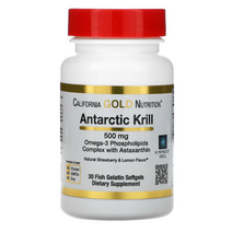 [핫딜][오늘출발][30소프트젤] 캘리포니아골드뉴트리션 antarctic krill 오메가3 남극 레드 크릴오일 인지질, #할인# 30소프트젤 x 2개