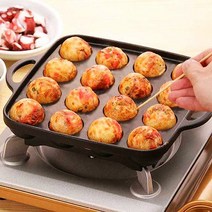 일본 간식 타코야끼 만들기 팬 기계