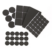 부자오빠 EVA 소음방지패드 사각 원형 책상다리 미끄럼 방지 7가지 규격 다용도 활용 뒷면 접착 커팅, 소음방지패드_원형 30매