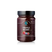 청정원 트리플베리 딸기잼 370g, 3개