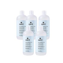 아브릴 알로에베라 미셀라 워터 500ml Avril Eau micellaire au jus daloe vera, 5팩