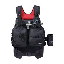 124991 프록스 (PROX) 플로팅 게임 베스트 PX313, 블랙×레드, 서포터 포함