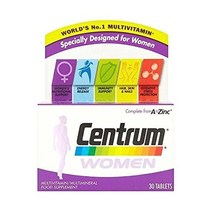 Centrum 멀티비타민 여성용 태블릿 30개 팩X2개