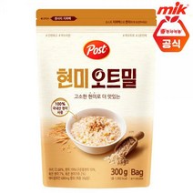 포스트 현미 오트밀 300g