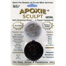 Apoxie Sculpt - 2 파트 모델링 컴파운드 (A & B) - 1/4 파운드 천연, 한개옵션0