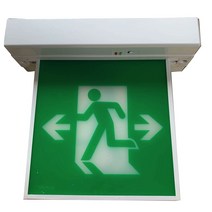 피난구 유도등 복도 거실 계단 벽부 천정 방향 유도등종합, 피난구유도등, 대형(천정형)양면●, 양방향, 1개