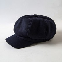 팔각모자녀 가을겨울 잉글리시 베레모 모직 화백 모자 데일리룩