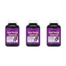 오로니아 아사이베리 비타민 C 츄어블 120정 3팩 Oronia Acai Berry Vitamin C 120 Chewable Tablets