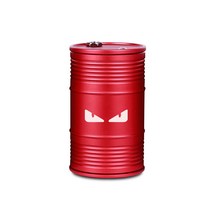 차량용 플랫 도어 사이드 걸이식 뒷좌석 커버 포함 비산방지 재떨이 자동차 인테리어 소품 아이디어, 작은 괴물-레드, 하나