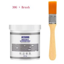방수본드 실란트 방수실란트 절연 본드 방수 에이전트 투명 접착제 화장실 안티 누출 나노 지붕 수리 깨진 트래핑 도구, [01] 30G with Brush