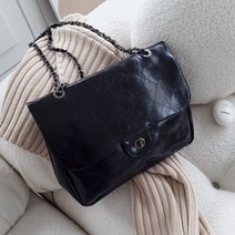 스텐스 빅 퀼팅 체인백