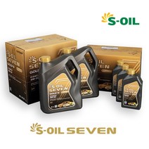 에스오일 세븐골드 합성유 5W30 C2C3 1L, 1개