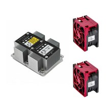 KHKO-CPU 칩 냉각 팬 DL380 DL380p G10 Gen10 서버 CPU 방열판 키트 875070-001 870931-001, 02 Heatsink and 2 fan