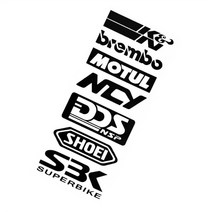 자전거커버 자전거데칼 자전거스티커 오토바이 스티커 세트 장식 멋진 크리에이티브 반사 방수 데칼 수정, A-Black