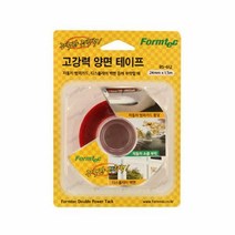 폼텍 고강력양면테이프 BS-612(투명 24mmx1.5m), 단품, 단품