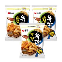 농심 조청유과 300gx3봉, 300g, 3봉, 3개