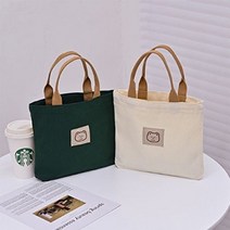 센터 베어 포인트 토트백 귀여운 에코백 예쁜 미니 천 가방