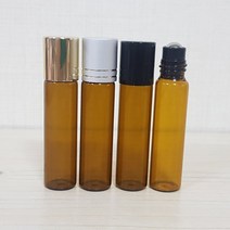 스윗바틀 롤온향수공병, 100개, ②5ml 갈색병/은색캡
