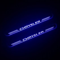 환영 페달 조명 크라이슬러 300 SRT8 2005 -2018 자동차 도어 Sill 통로 램프 led 임계 값 스커프 플레이트, 07 All 4pcs white