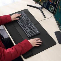 편한 마우스 키보드 대형 엘보우 패드 깔끔 손목보호, 손목보호 장패드_대형