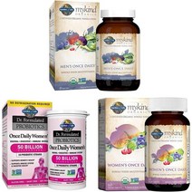 Garden of Life Multivitamin 가든오브라이프 남성 여성 멀티비타민 유산균 60정 3팩