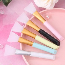 PG 실리콘 마사지 팩브러쉬 팩붓 브러시, 1개, 블랙
