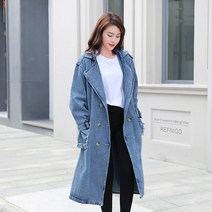 빅 사이즈 긴팔 코트 하프 와이드 데일리룩 데이트룩 아우터 자수 오버핏 힙합 라운드