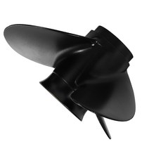 8.5x7.5 3B2-64515-0 도하츠/닛산/머큐리용 선외 프로펠러 8-9.8HP R-회전 알루미늄 합금 3 블레이드 12 스, 한개옵션0