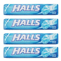 호올스 아이스블루 캔디, 34g, 4개