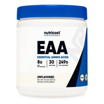 뉴트리코스트 EAA 파우더 30서빙 무맛 BCAA 필수 아미노산 영양제