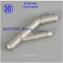 알루미늄 합금 냉각 호스 커넥터 과급기 파이프 골프 MK4 Bettle A3 S3 TT Seat Leon 1.6 1.8T, 10 4.99