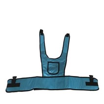 낙상 방지 휠체어 벨트 억제대 허리 보호대 이송 환자, 원사이즈 - 블루