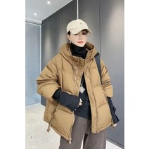 2022년 겨울 하이엔드 라이브 후드 빵집 화이트 토트넘패딩
