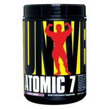 유니버셜뉴트리션 아토믹 7 BCAA 포도맛 헬스 보충제 파우더 1kg