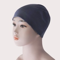 국내제작 실켓면 항암모자 암환자모자 항암비니 _네이비_사이즈주문제작(배송메세지에 사이즈기재)