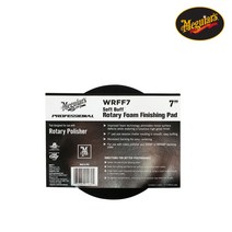 맥과이어스 마무리용 WRFF7 소프트 버프 로터리 폼 피니싱 패드 7인치