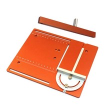 톱 다이 테이블 workbench table saw 원형 플립 커버 플레이트 베어링 4, 오렌지 플레이트 b