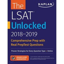 LSAT Unlocked 2018-2019:Proven Strategies for Every Question Type + Online, Kaplan Publishing