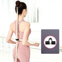 허리 교정기 스트레칭 기구 운동기구 디스크예방 등펴기운동 자세교정, 스트레칭-스틱80cm