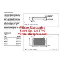 저항기 가변저항 전자 필름100 개 0805 5 1/8W SMD 칩 저항기 0R 10M 0 1R 220R 330R 470R 1K 4.7K 1 옴, 57 200R