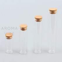 VEDANA 코르크마개일자유리병 코르크마개병, 120mm, 1개