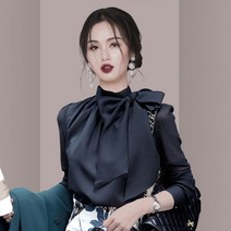 02 화사쇼 화사 블랙 리본 블라우스 재벌집막내아들 박지현 모현민 진화영 신현빈 강민경 차정원