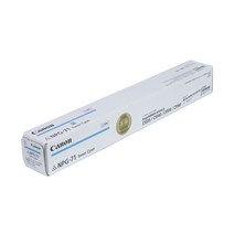 캐논 정품인증 iR ADV DX C57935KG 토너 파랑 NPG-71C 평균 60000매, 1개, 칼라